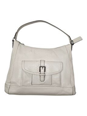 Coach Charlie Python Hobo Handbag